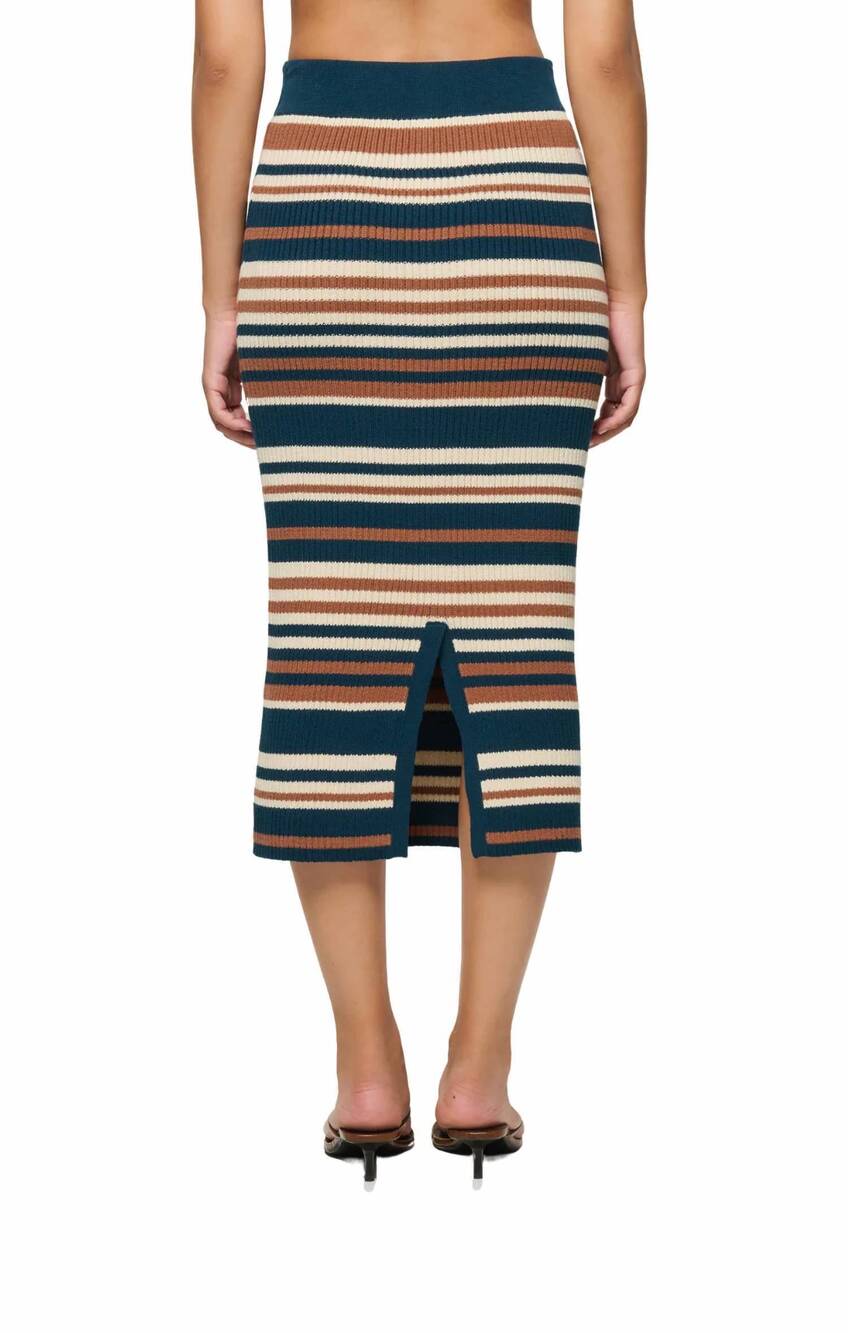 NEW NATION LTD tallulah skirt in ojai stripe - Picture 3 of 4